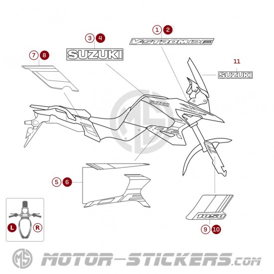 Suzuki DL 1050 DE V-Strom 2023