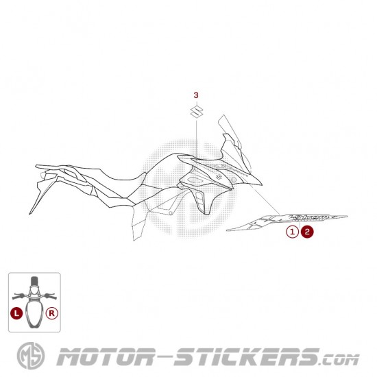 Suzuki DL 650 V-Strom 2023
