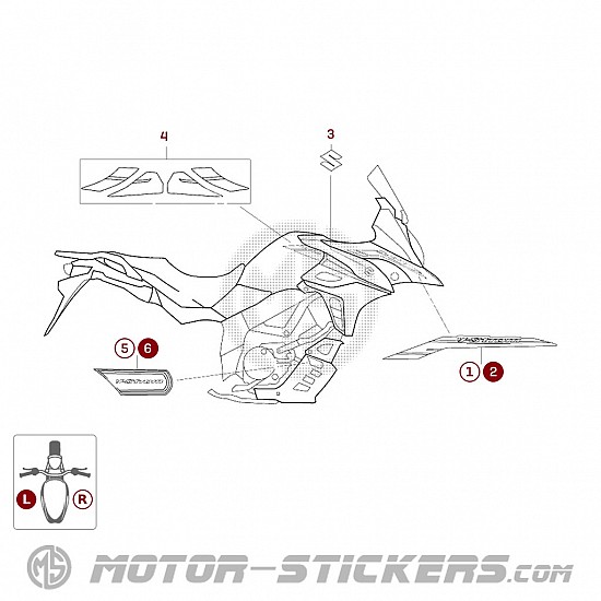 Suzuki DL 650 XT V-Strom 2023