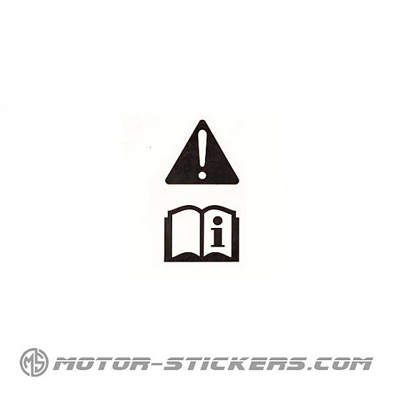 Suzuki EN125 2007 - Caution Labels
