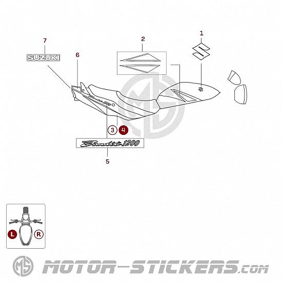 Suzuki GSF 1200N Bandit Limited Edition 2004