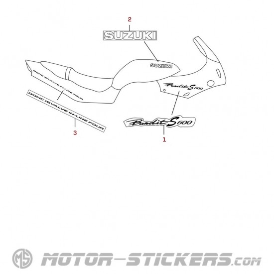 Suzuki GSF 600S Bandit 1999