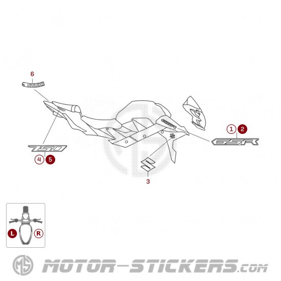 Suzuki GSR 750 2012