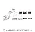 Suzuki GSX8R 2026 - Étiquettes d'avertissement