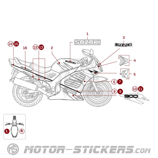 Suzuki RF900R 1996