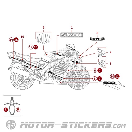 Suzuki RF900R 1997