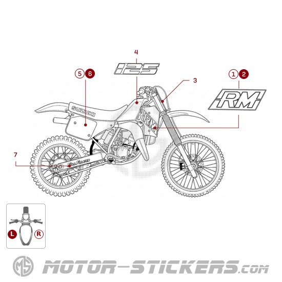 Suzuki RM125 1987