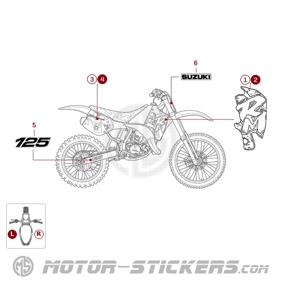Suzuki RM125 1991