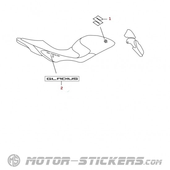Suzuki SFV 650 Gladius 2014
