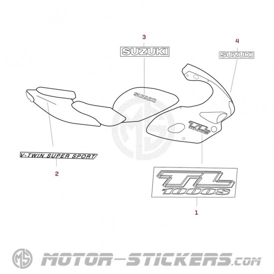 Suzuki TL 1000S 2001