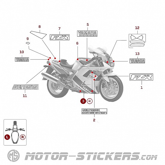 Yamaha FZR 1000 1992