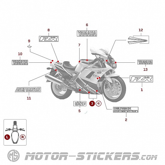 Yamaha FZR 1000 1992