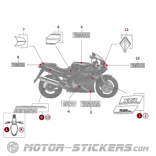 Yamaha FZR 1000 1992