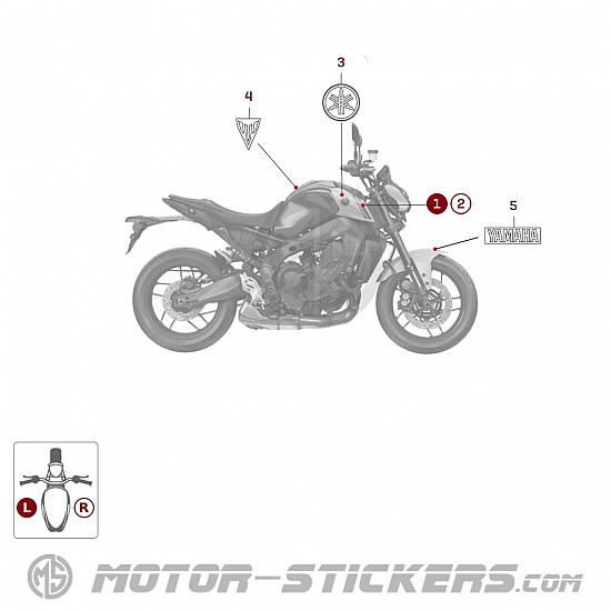 Yamaha MT-09 2021