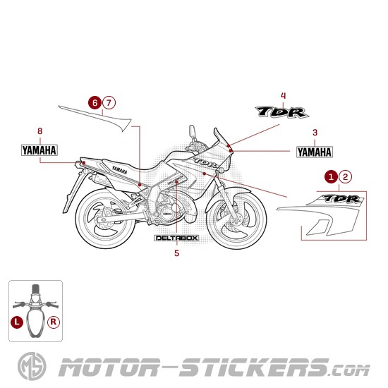 Yamaha TDR 125 2000