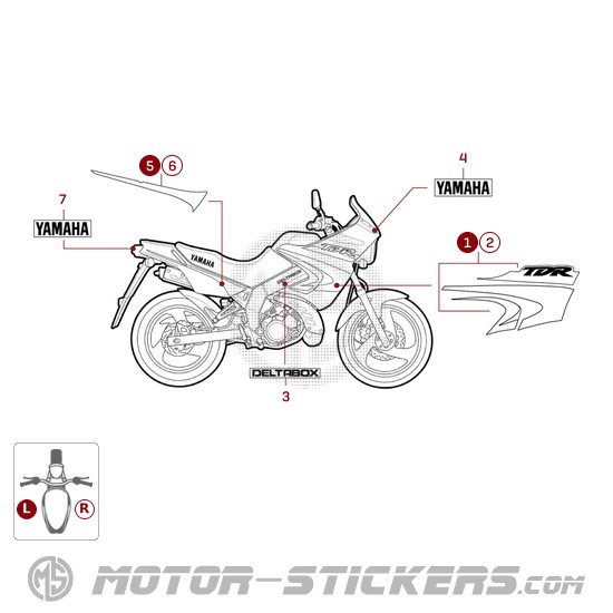 Yamaha TDR 125 2002