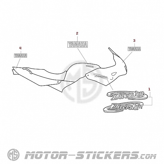 Yamaha XJ 600 S Diversion 2000