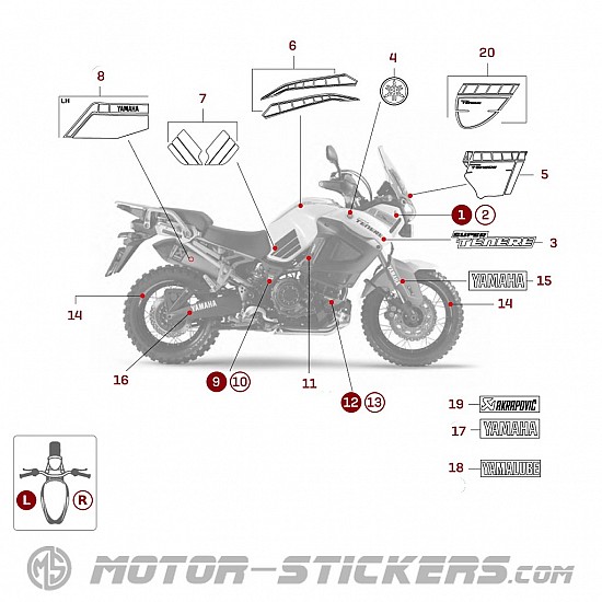 Yamaha XT 1200 Z Super Tenere World Crosser 2014