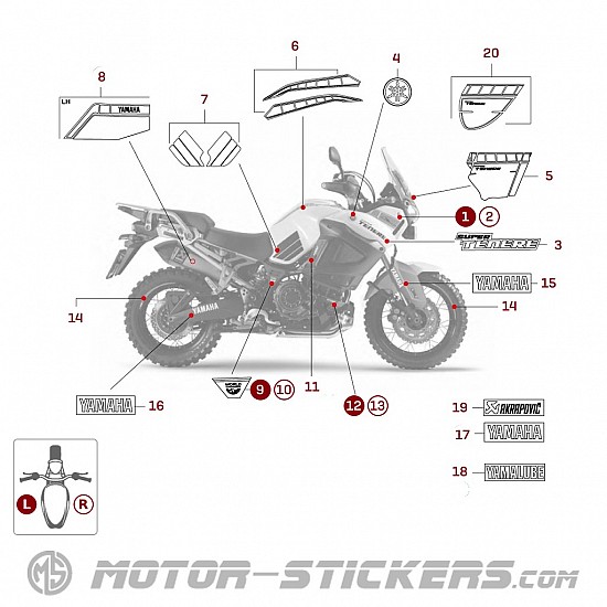 Yamaha XT 1200 Z Super Tenere World Crosser 2015