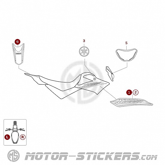 Yamaha XT 660X 2008