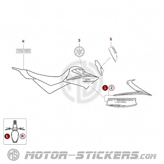 Yamaha XT 660X 2009