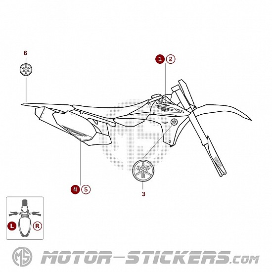 Yamaha YZ 450F 2012