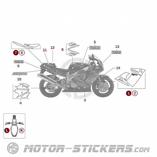 Yamaha YZF 750R 1994