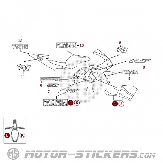 Yamaha YZF R1 2000