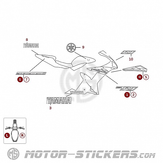 Yamaha YZF R1 2003