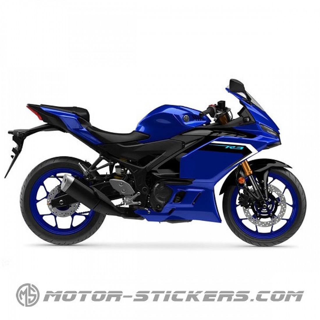 Yamaha YZF-R3 2025 decals