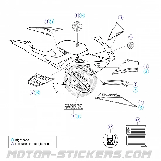 Yamaha YZF 125R 2010