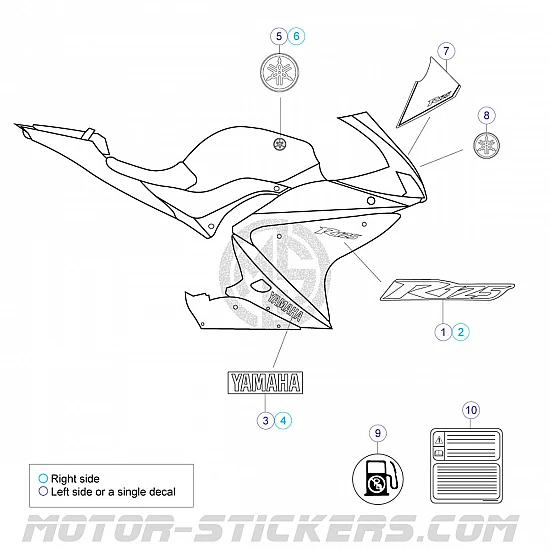 Yamaha YZF 125R 2010