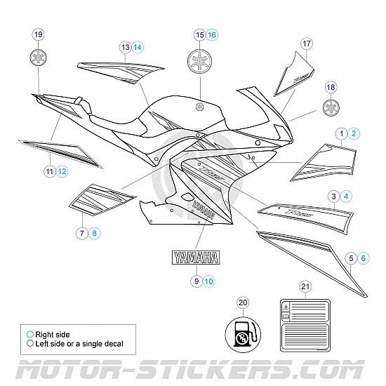 Yamaha YZF 125R 2011