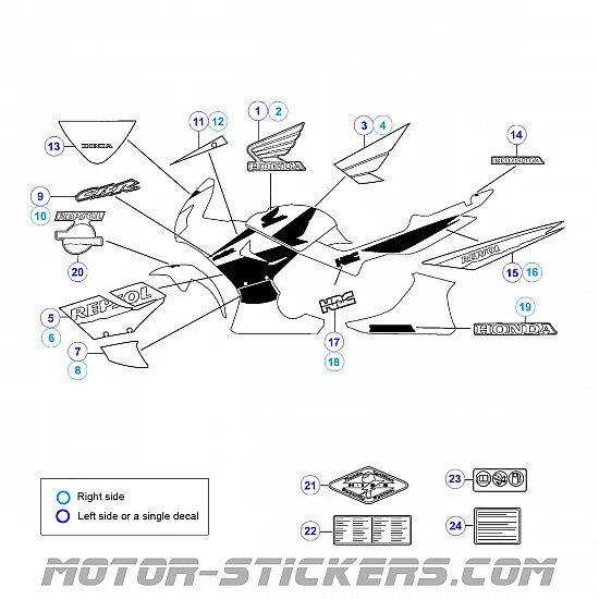 Honda CBR 125R 2006 Repsol