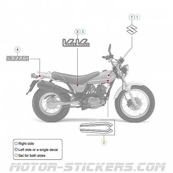 Suzuki RV 125 VANVAN 2008