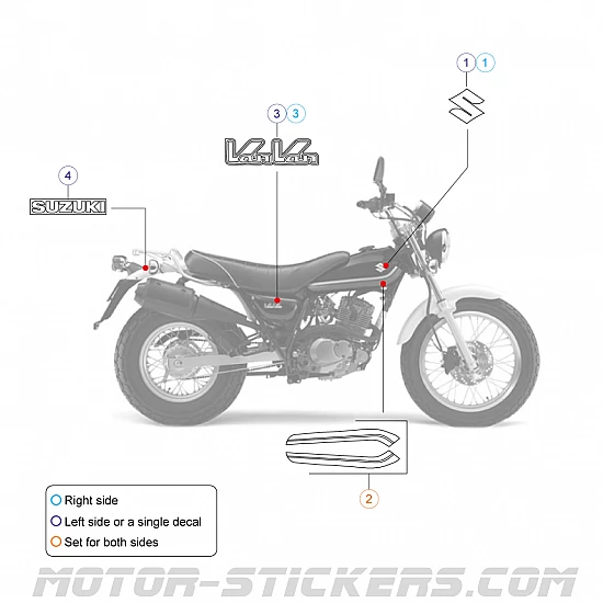 Suzuki RV 125 VANVAN 2009