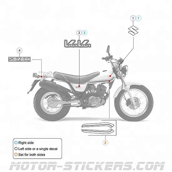 Suzuki RV 125 VANVAN 2009
