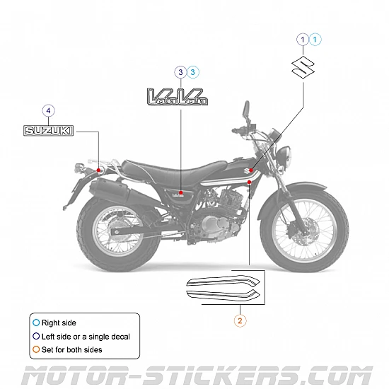 Suzuki RV 125 VANVAN 2013