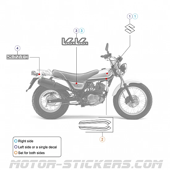 Suzuki RV 125 VANVAN 2010