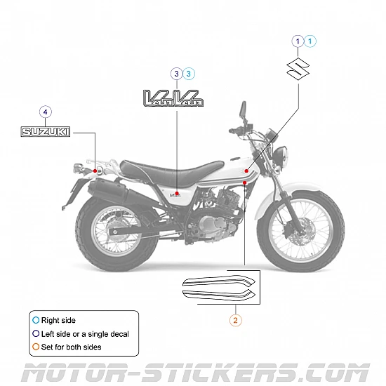 Suzuki RV 125 VANVAN 2010