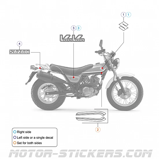 Suzuki RV 125 VANVAN 2013