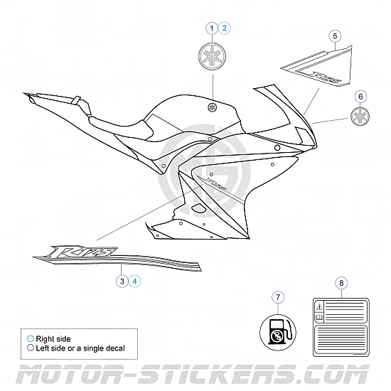 Yamaha YZF 125R 2008