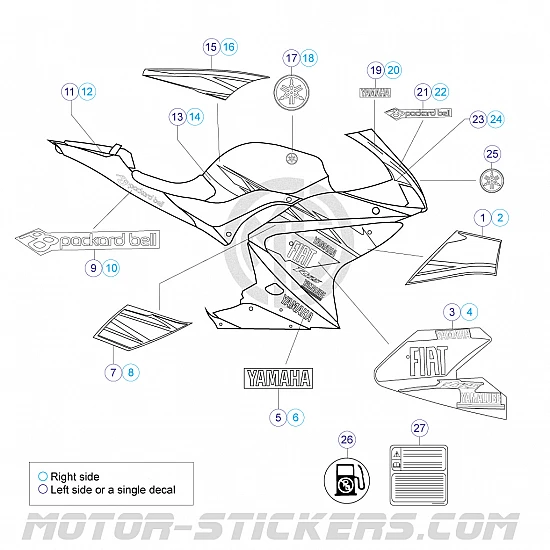 Yamaha YZF 125R 2009