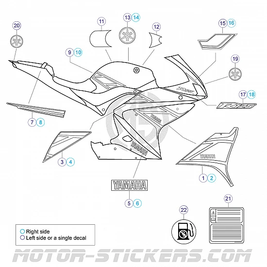 Yamaha YZF 125R 2012