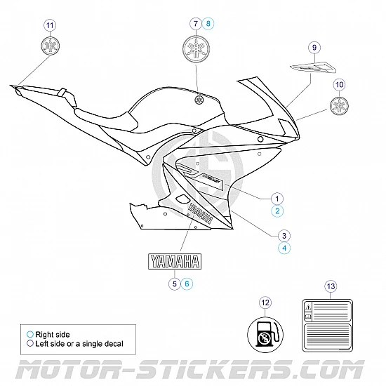 Yamaha YZF 125R 2018