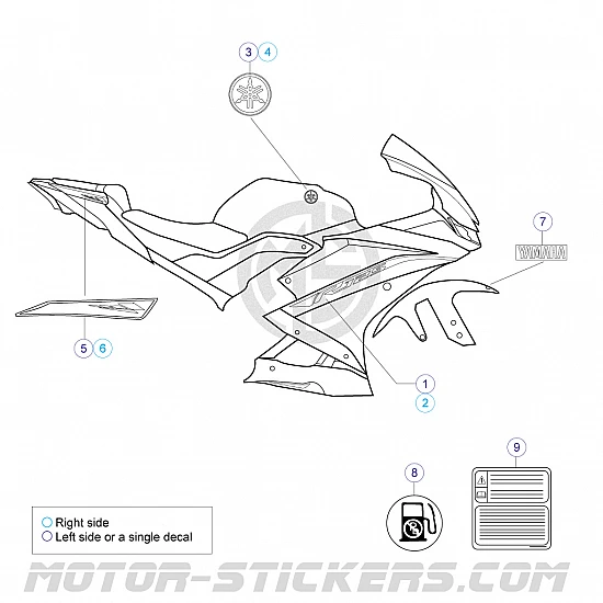 Yamaha YZF 125R 2021