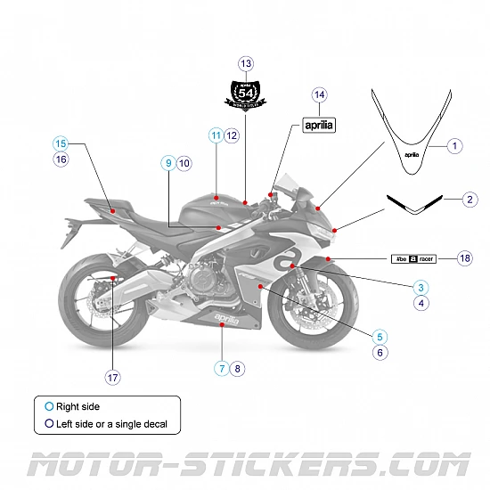 Aprilia RS660 2023