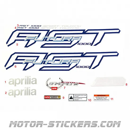 Aprilia RST 1000 Futura 01-2004