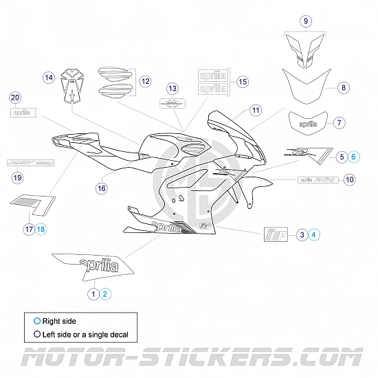 Aprilia RSV 1000R Factory 2004