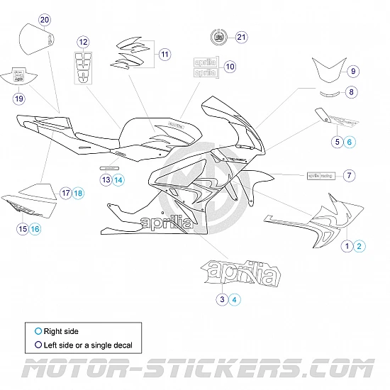 Aprilia RSV 1000R Mille 2008